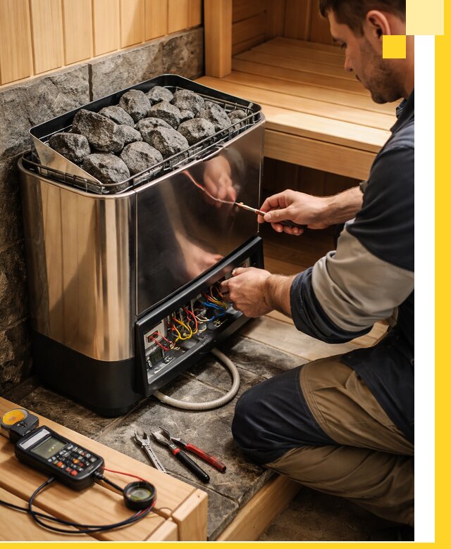 Продажа и установка электрокаменок для саун в Назарове