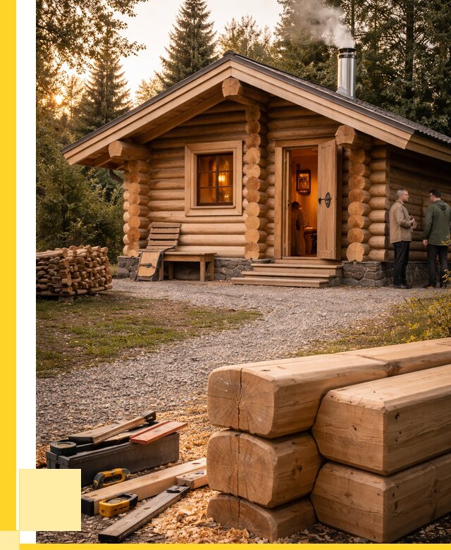 Строительство бань и комплексов в Назарове от 462510 р.| ЭриданНрв