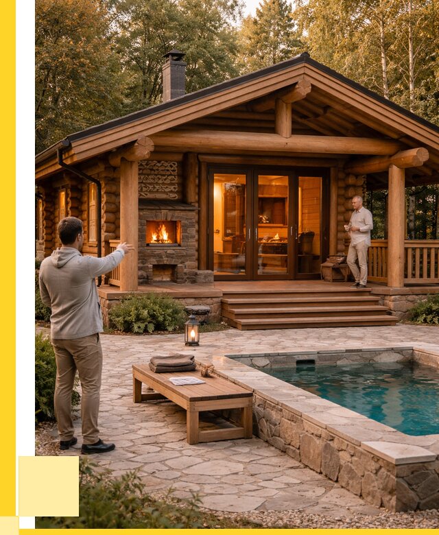 Проекты бань и хамам в Назарове от 25695 р. | ЭриданНрв