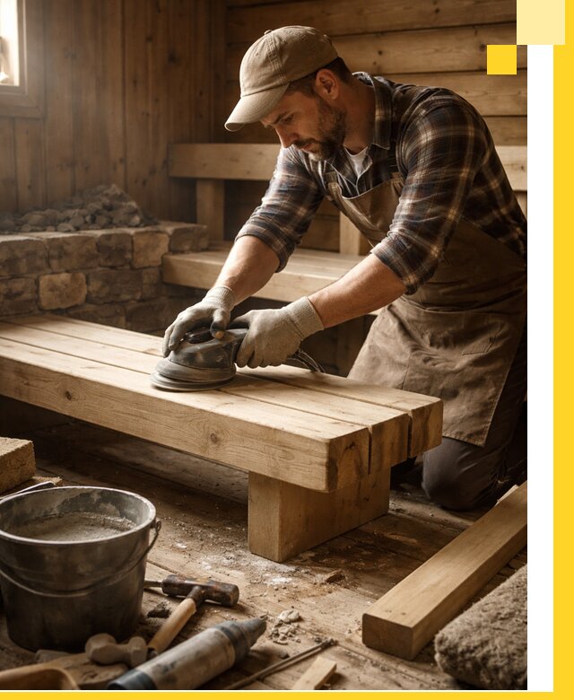 Ремонт бань под ключ в Назарове с гарантией качества и сроков