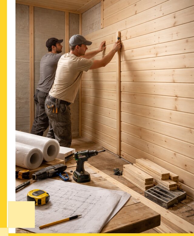 Обшивка бани вагонкой в Назарове от 1233 р., ЭриданНрв