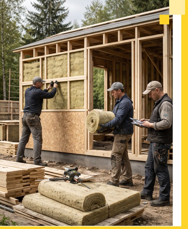 Проектирование и строительство каркасных бань в Назарове под ключ