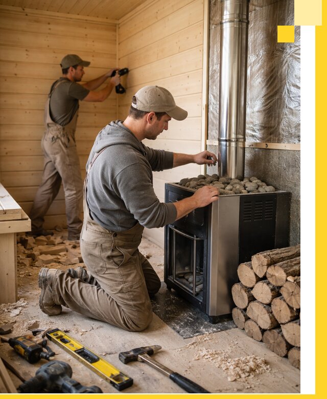 Строительство деревянных бань под ключ в Назарове проекты и монтаж