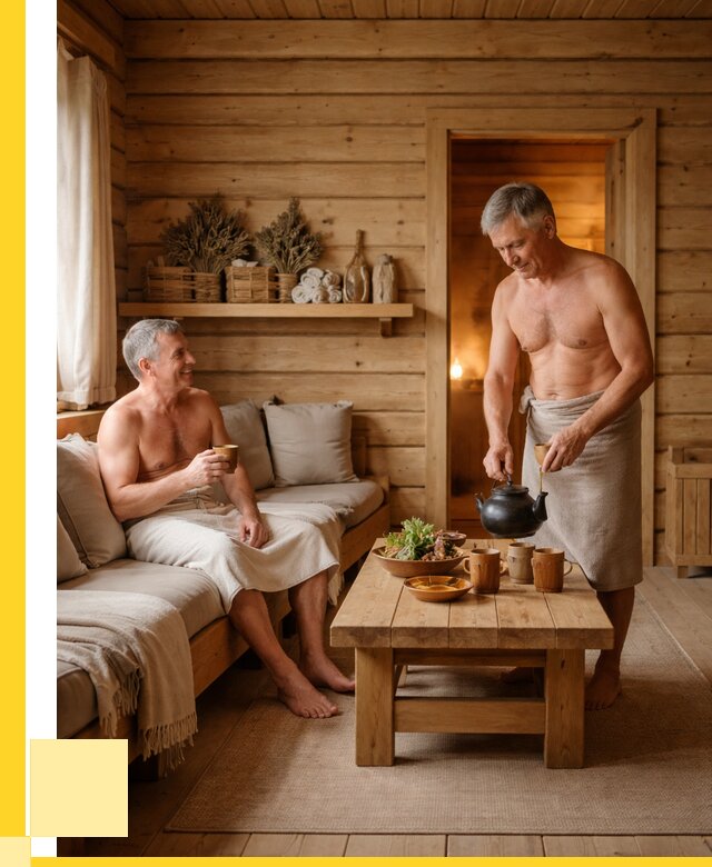 Бани с комнатой отдыха под ключ в Назарове от 462510 р. | ЭриданНрв