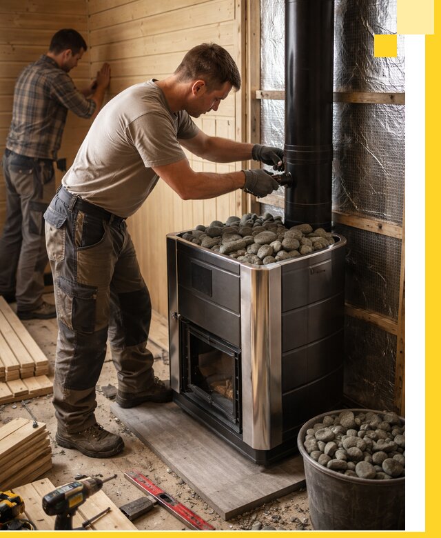 Проектирование и строительство парилок для бани в Назарове под ключ