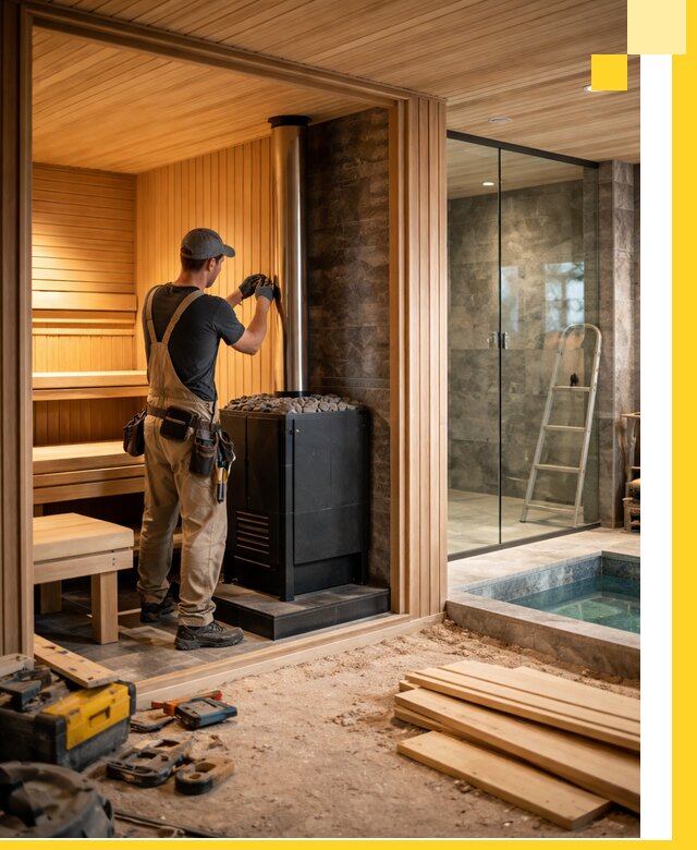 Полное строительство банных комплексов под ключ в Назарове