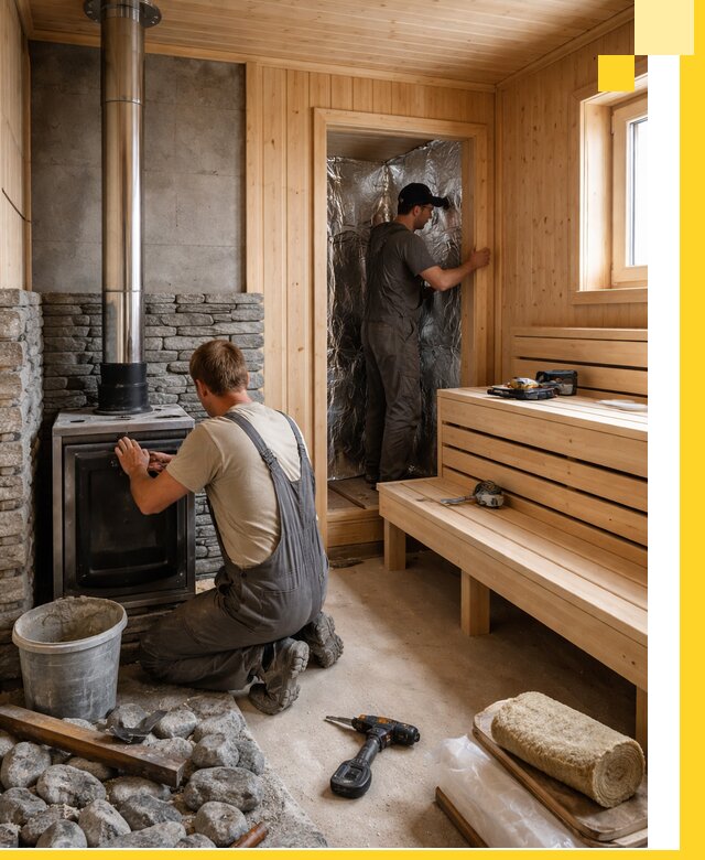 Строительство и изготовление бань под ключ в Назарове