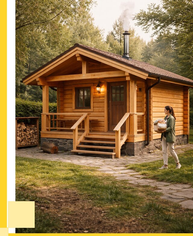 Купить баню под ключ в Назарове от 668070 р. | ЭриданНрв