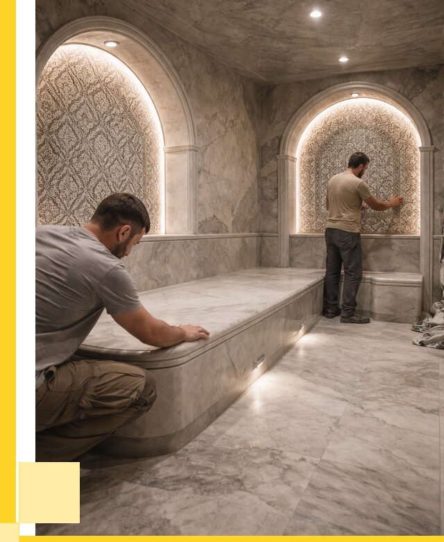 Турецкие бани под ключ в Назарове от 256950 р. | ЭриданНрв