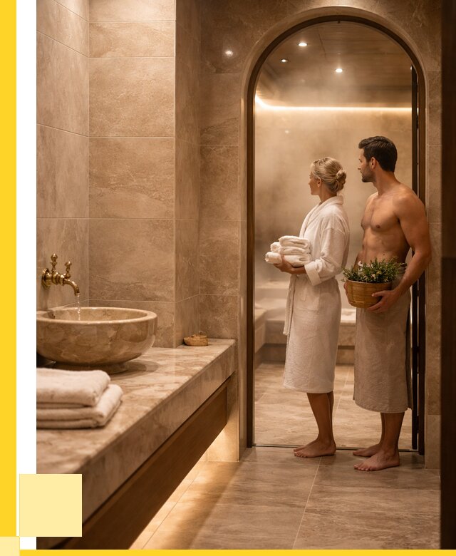 Проект и монтаж сауны и хамама в Назарове от 359730 р., ЭриданНрв