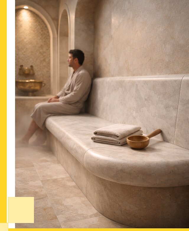 Сиденья для хамама в Назарове под ключ от 12334 р. | ЭриданНрв